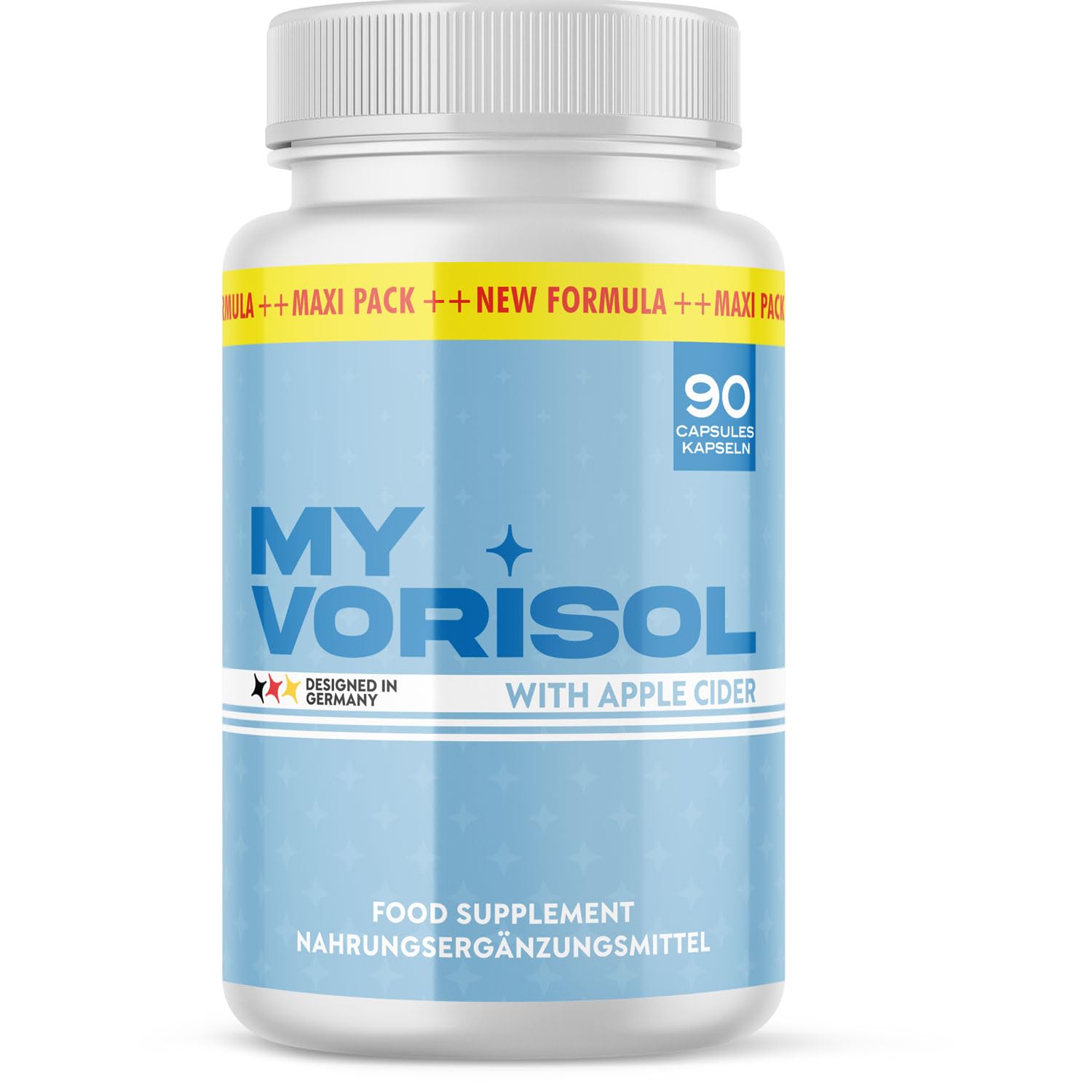 My Vorisol Capsules | Le complément idéal pour atteindre votre objectif | En grand format maxi | Contenu 90 gélules