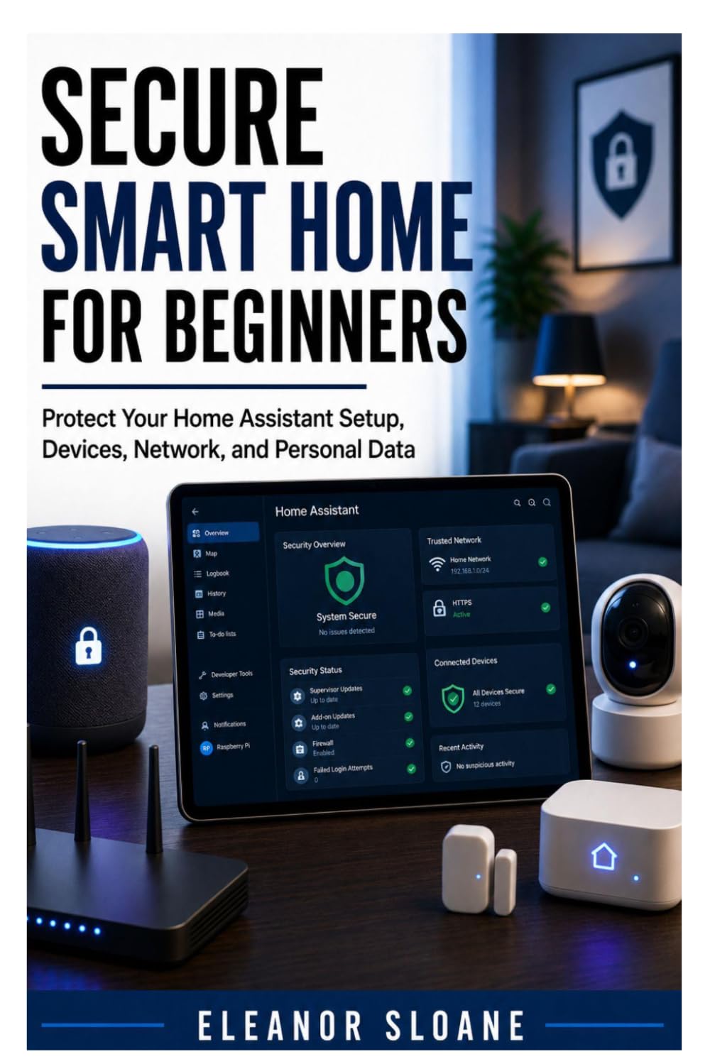 Secure Smart Home for Beginners: Protect Your Home Assistant Setup, Devices, Network, and Personal Data