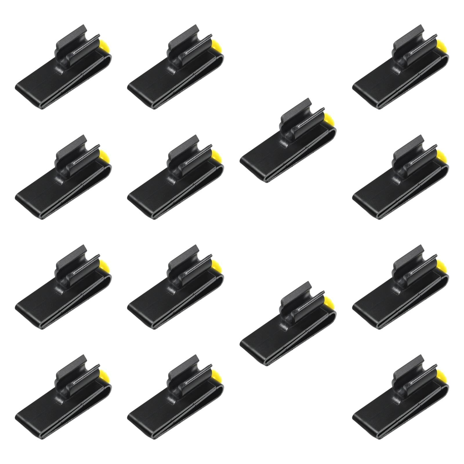 Colaxi 14x Golf Putter Clips Golf Bag Clip Putter Holder Golf Bag Accessories Black Garage Organization Stand Rack Organizer Bracket