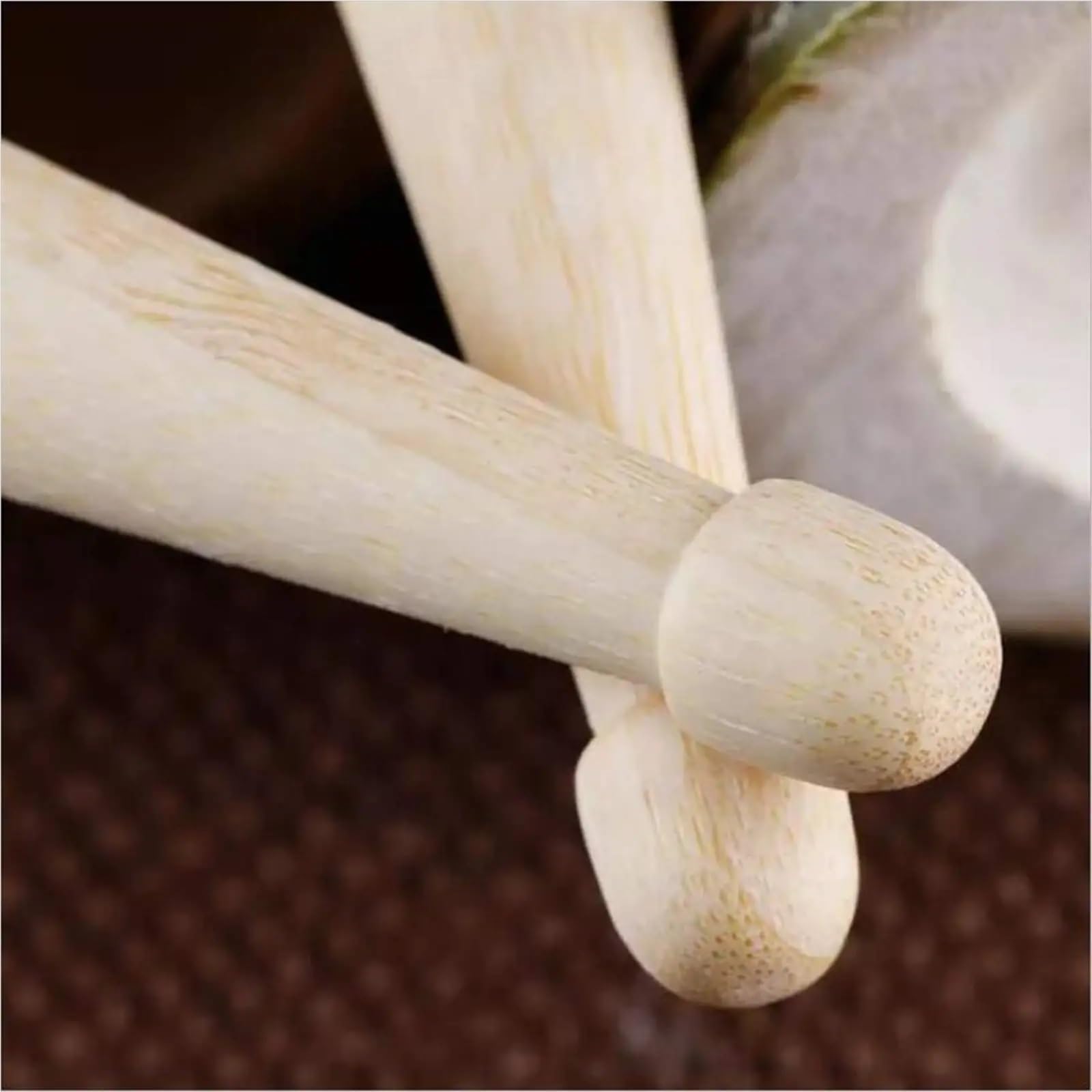 1 paar Drumsticks Licht mit tropfenförmigen Spitzen Musikinstrument Percussion Zubehör Für Profi(5A)