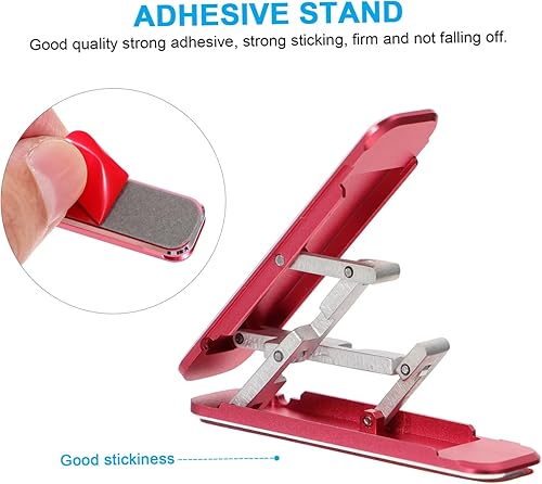 Miniatura 4 de Soporte adhesivo para escritorio, soporte para tableta, soporte para teléfono, soporte para teléfono portátil, soporte de teléfono para escritorio,