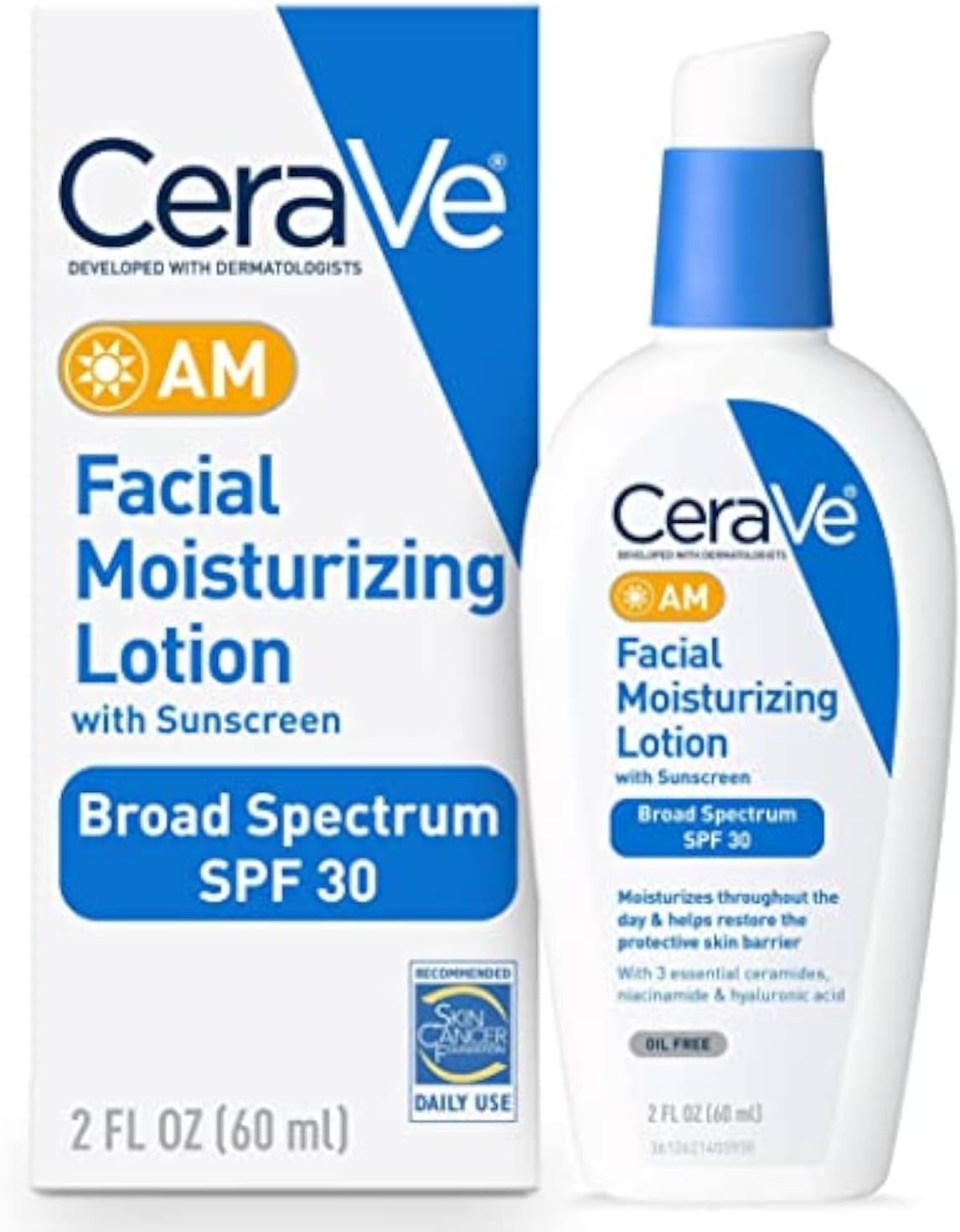 Cerave Facial Moisturizing Lotion AM 2oz