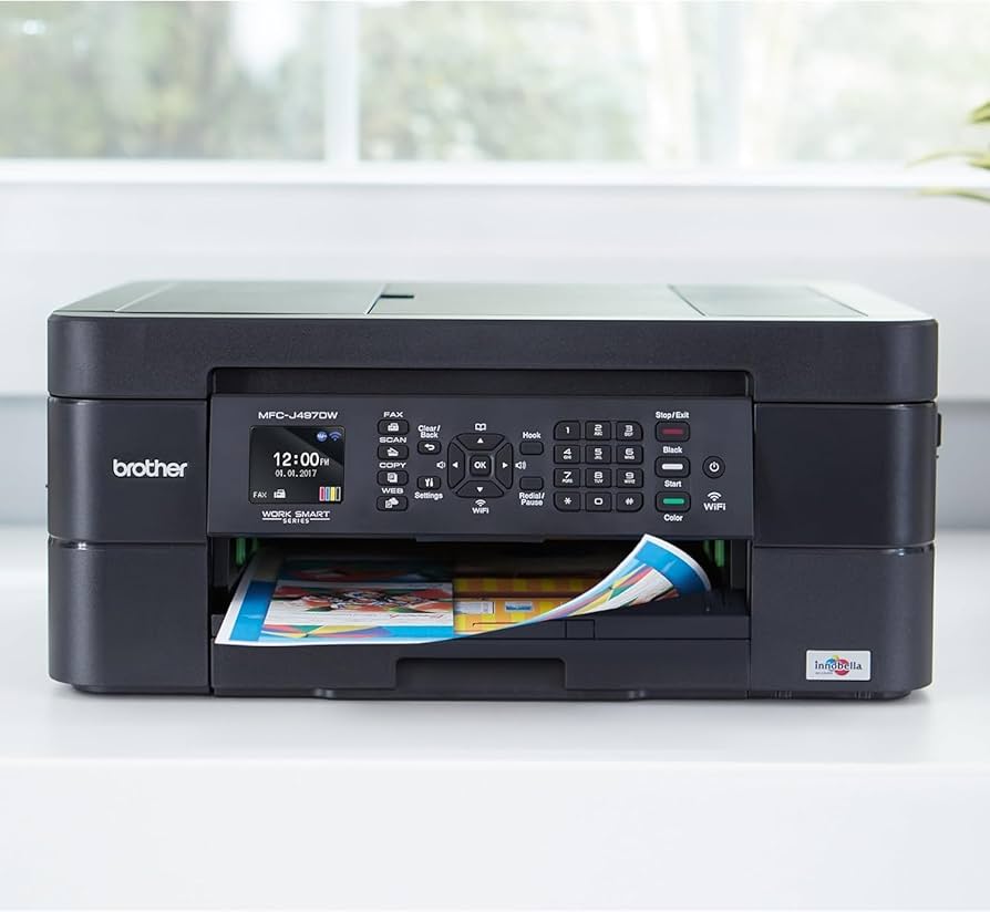Amazon.com: Brother MFC-J497DW Inkjet Multifunction Printer