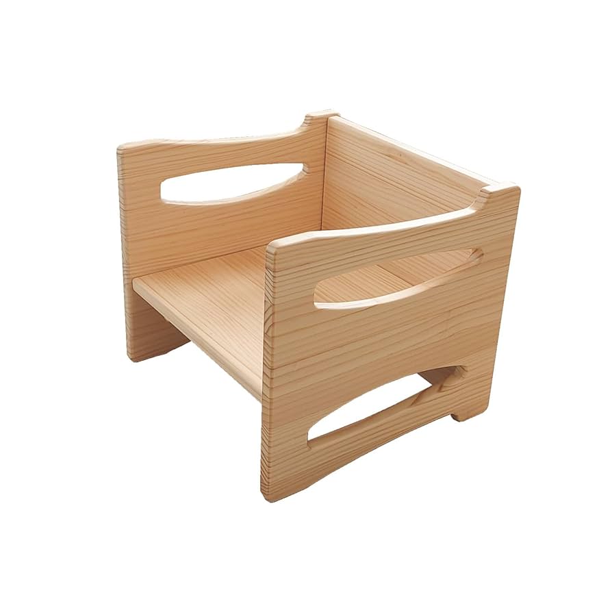 Amazon.co.jp: アルファタカバ ずっと使える木製子供用椅子 3way