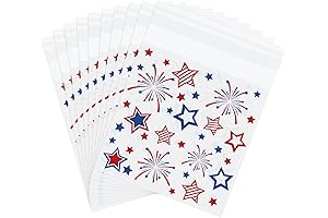 4th of July Patriotic Cellophane Bags