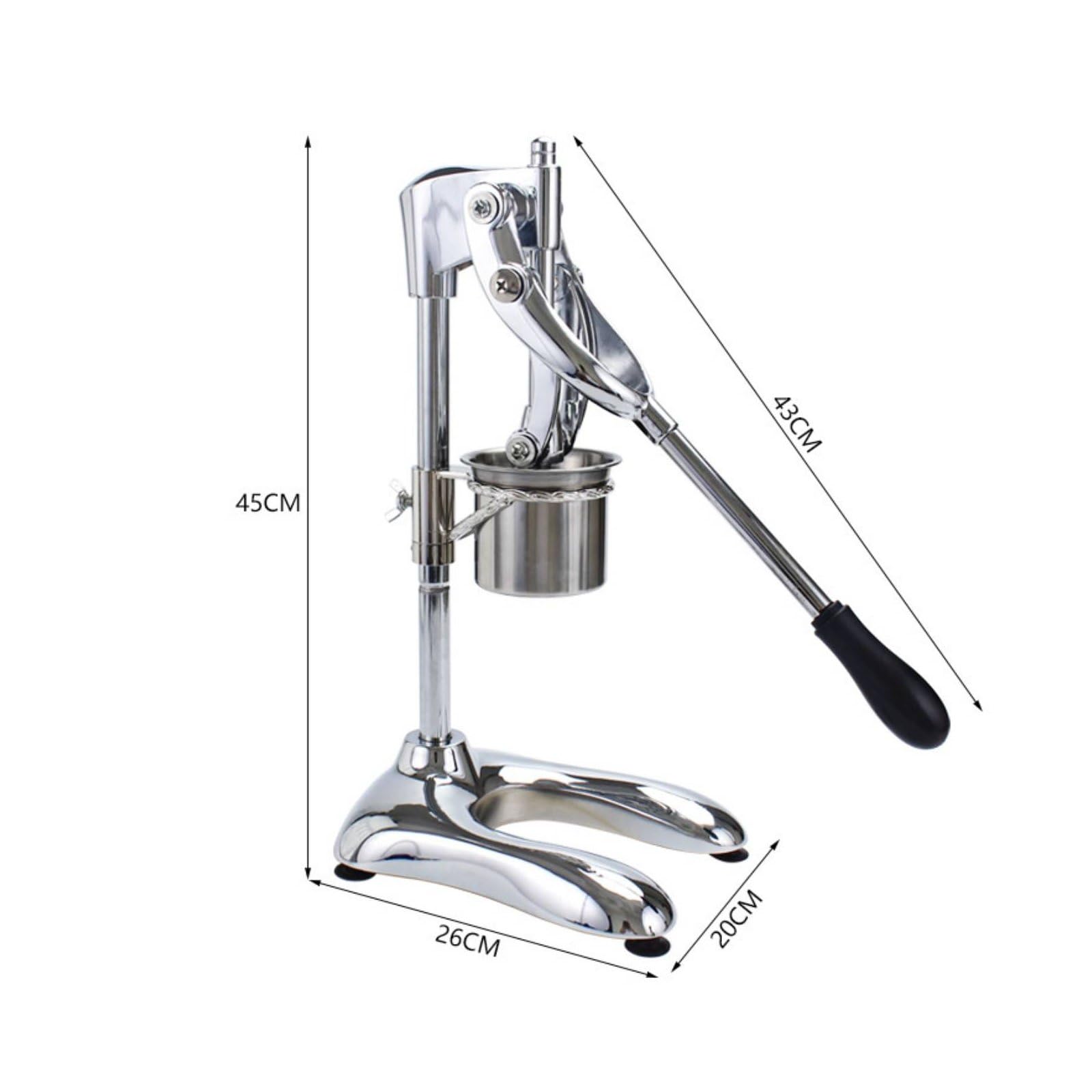 Macchina Patatine Fritte Pressa Patate Estrusore Formatore Manuale in Acciaio Inox 304 E Lega Patatine Uniformi 30cm con Doppio Stampo Adatta a Bar Banchi Snack Casa