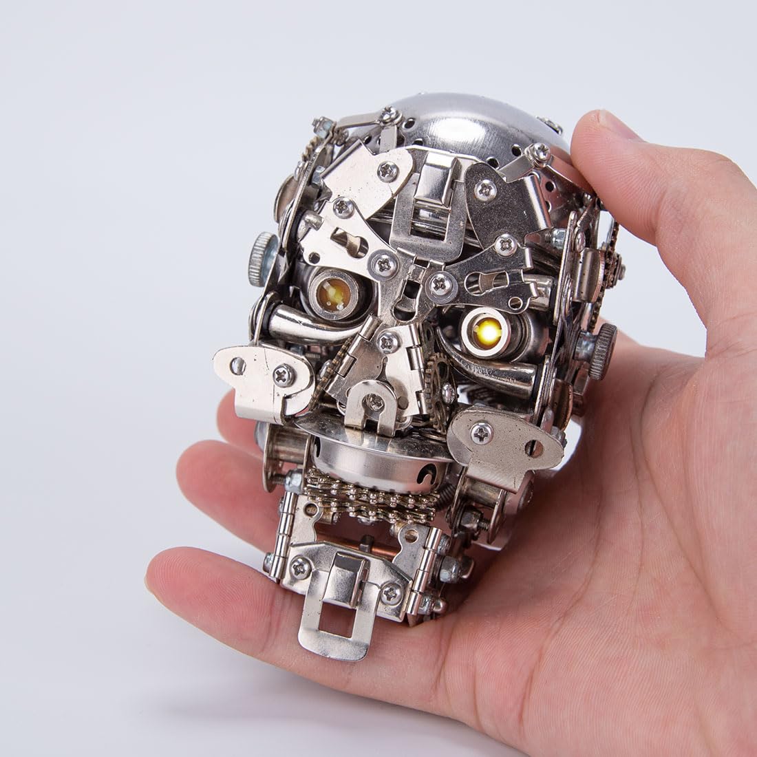 3D Skelett DIY Metall-Puzzle, Steampunk Mechanisches Modell, Olle Geschenke für Teenager Und Erwachsene (200+PCS)