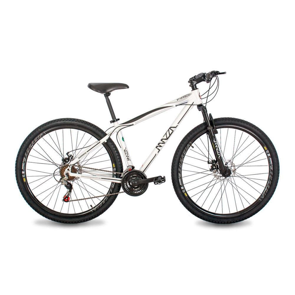 まひ Bicicleta Mazza Bikes Fire Aro 29 - Branca - 21 - Mzz - 200