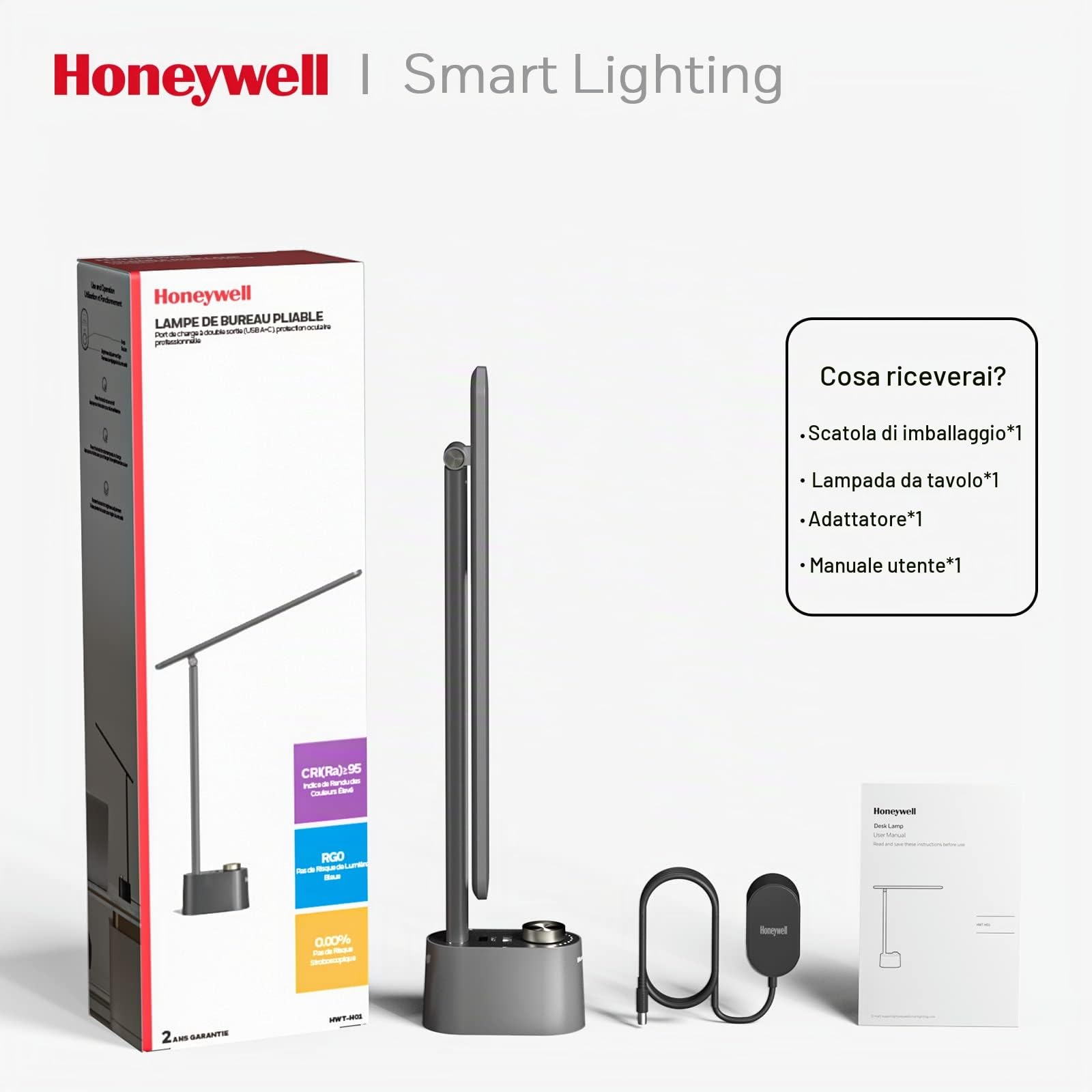 Honeywell Lampada da scrivania, Lampade da scrivania per Ufficio domestico