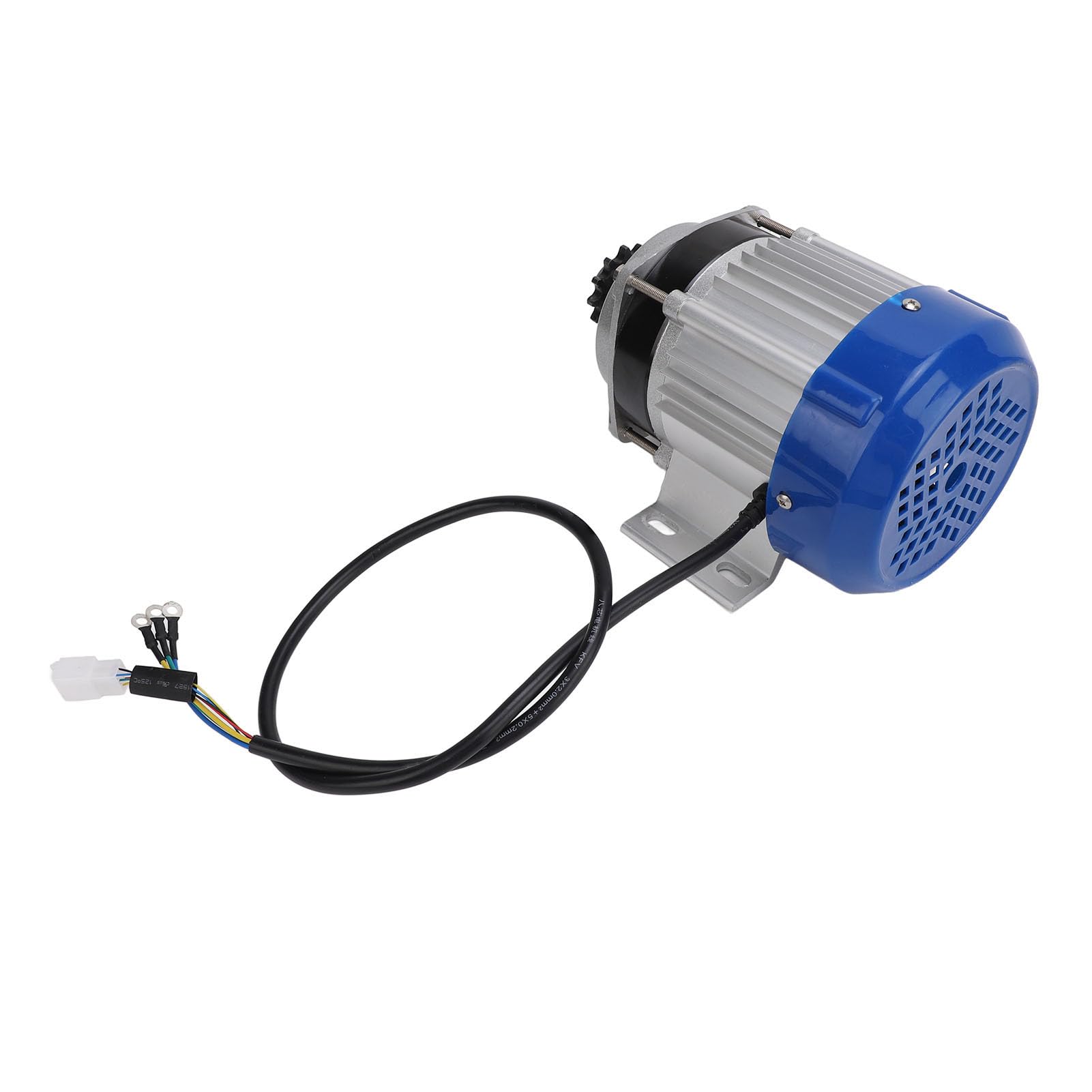 24V 500W elektrischer Dreirad-Bless-Motor, Permanentmagnet-Verzögerungsmotor, flexibles Aluminiumgehäuse mit 420-Typ-Kettenantrieb, 12-Zahn-Innenzahnrad für
