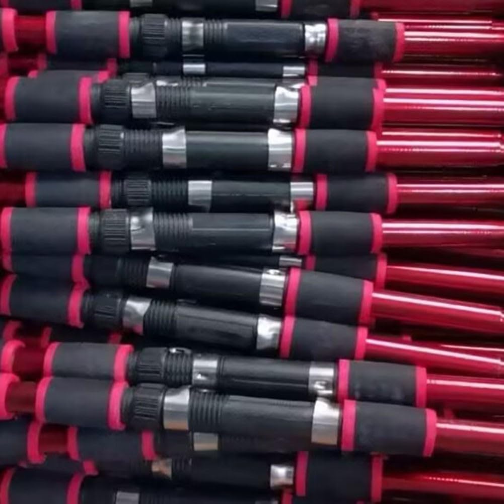 Ensemble de canne à pêche télescopique en fibre de carbone, avec moulinet et sac de pêche, 1,8 m rétractable ultra léger pour pêche à la carpe