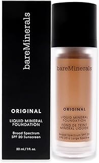 bareMinerals Original Liquid Mineral Foundation SPF 20 - 12 Medium Beige Women 1 oz