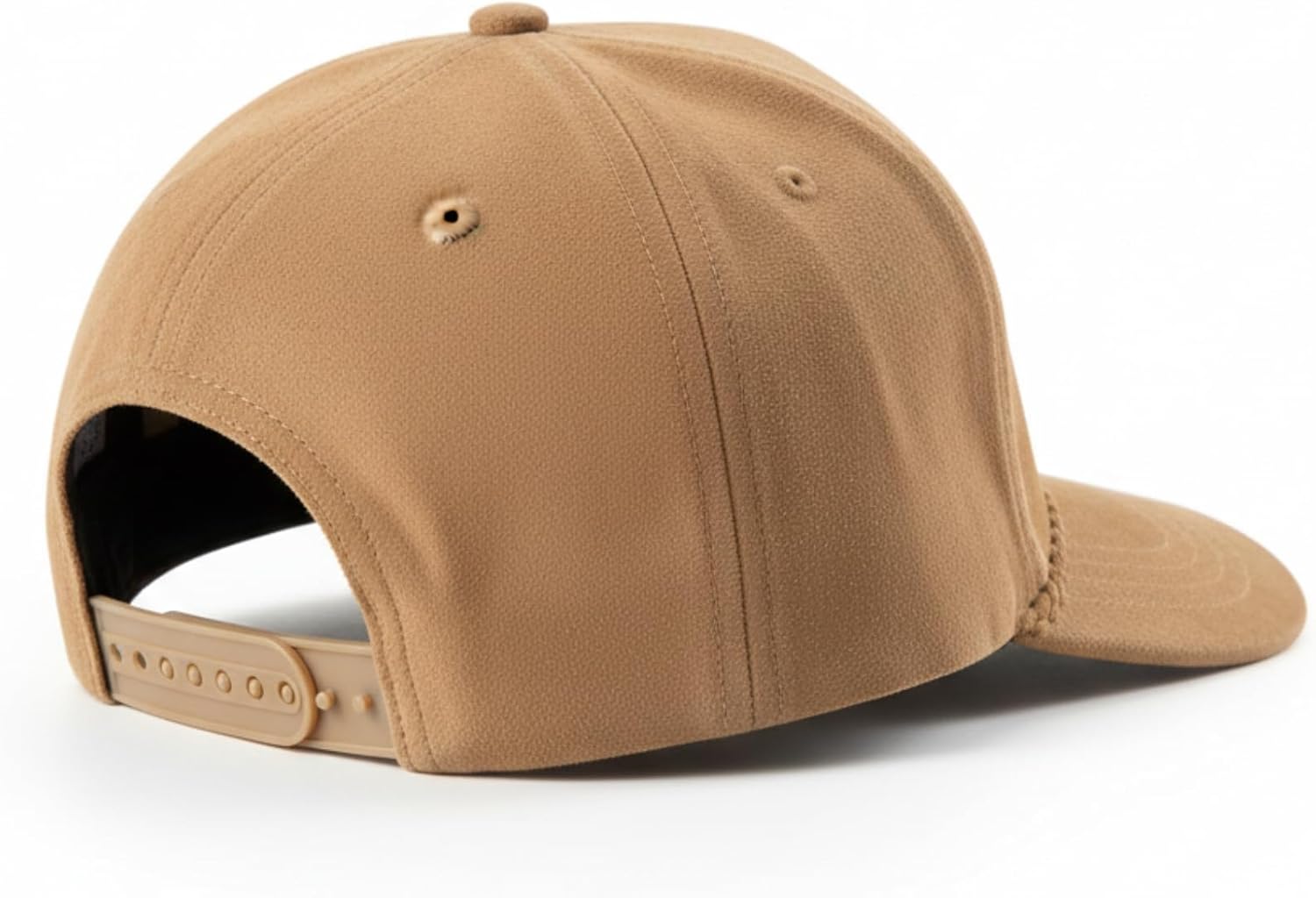 ARIAT Women's Embroidered Paisley Suede Snapback Rope Cap, Curved Brim, Tan