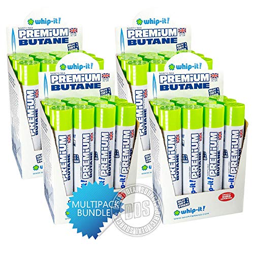 Whip-It! Premium - 420ml Cans - World's Purest Butane Made in The UK - B112 (48 Cans)