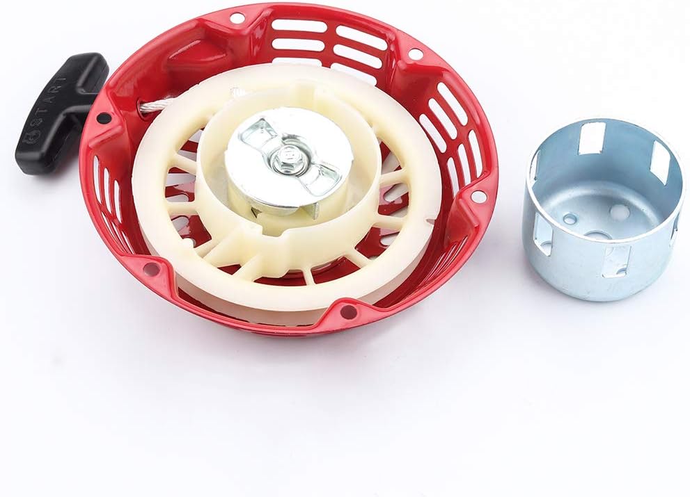 Kuupo 69730 69727 Recoil Pull Starter Start Cup Assembly for Harbor Freight Predator 212CC 173CC 6.5 7 HP Engine Power Equipment 91520 92207 92208 92210 92221 92251 Log Splitter