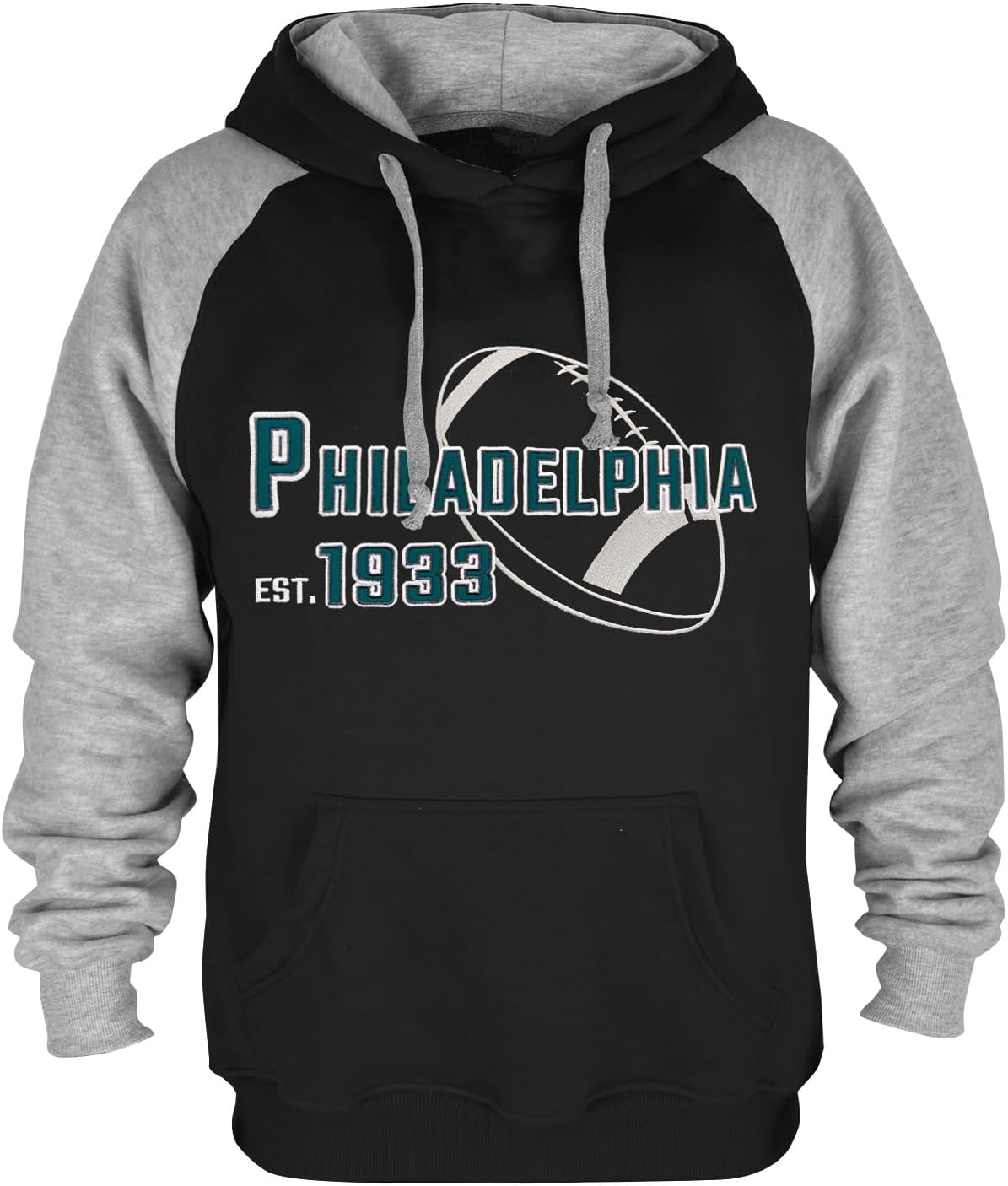 RZUO Men Women Unisex City Classic Football Embroidery Sweatshirt Apparel Pullover Hoodie