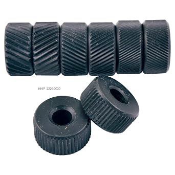 HHIP 2220-0030 4 Pair Knurling Wheel Kit with 3 Diamond and 1 Straight Knurls