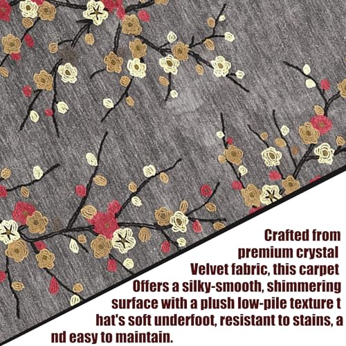 Alfombra lavable de pasillo 88x210 resistente y de fácil limpieza para c 5
