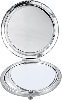 Espejo de maquillaje compacto de doble cara, ...