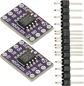 Amazon.com: 2Pcs Magnetic Isolator Board Module Replace Optocouplers ...