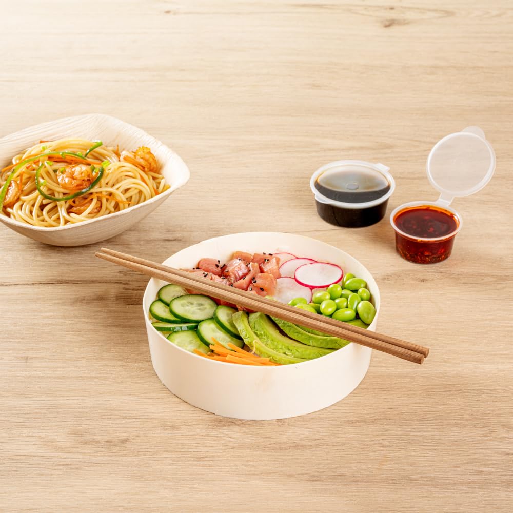 Brown Bamboo Chopsticks - 100 Count -7