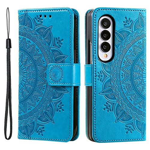 Housse de poche Galaxy Z Fold 4 avec motif relief pour vos trajets quotidiens