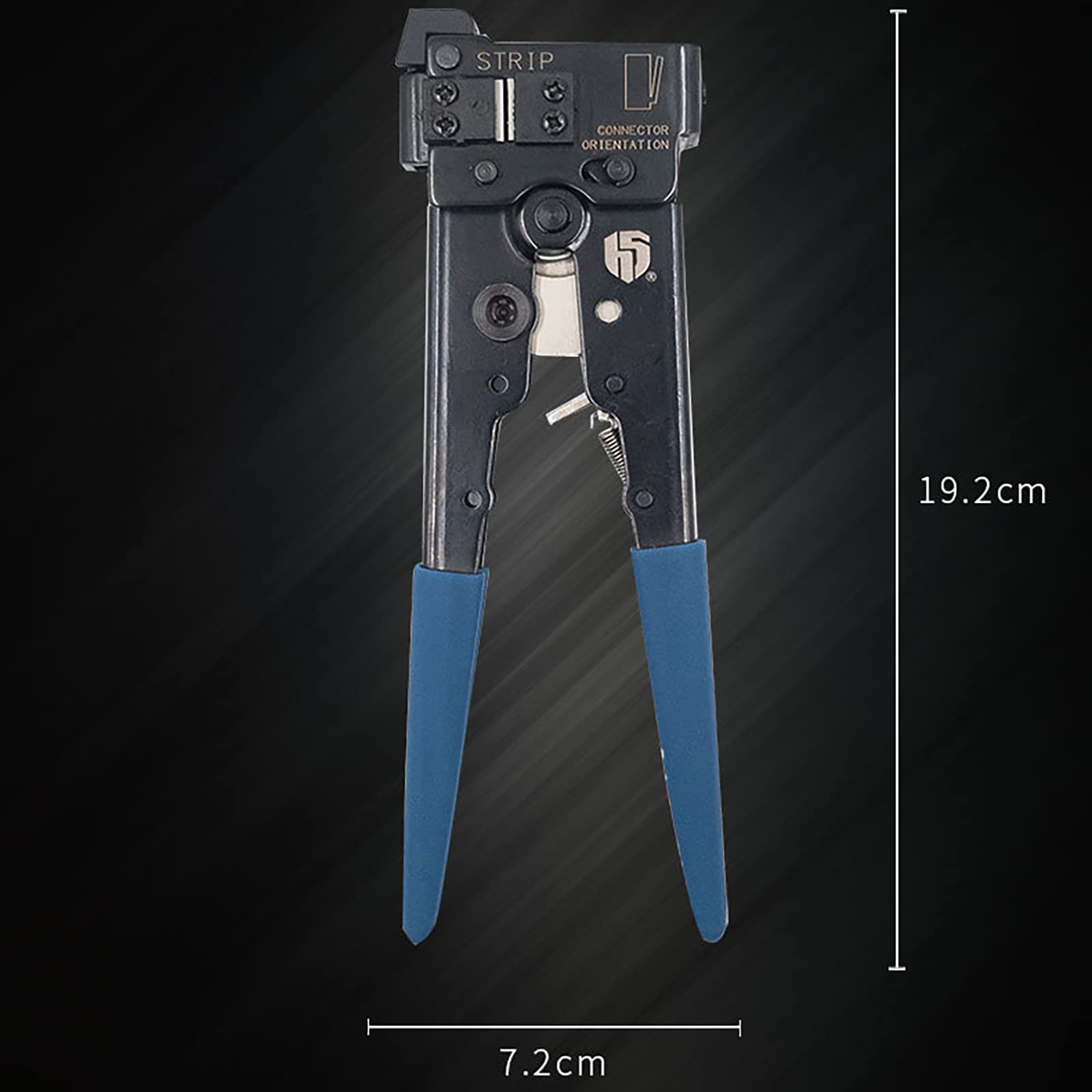 AMP　LANケーブルコネクタ　圧着工具　 中古　　2個セット