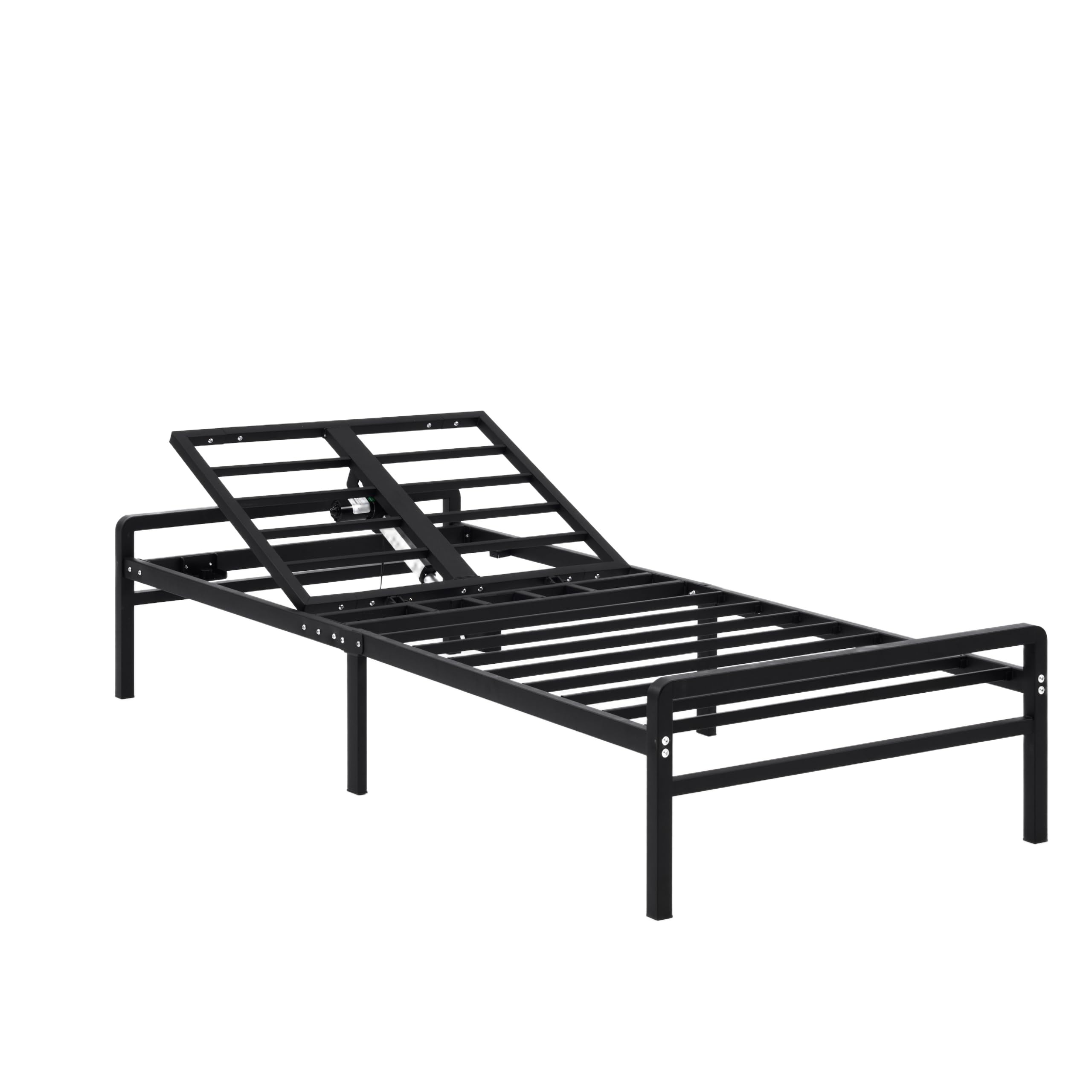 Amazon | OSJ 電動ベッド SSサイズ 80×180cm 折りたたみベッド 電動