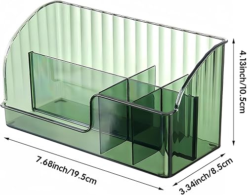 Miniatura 8 de Organizador de brochas de maquillaje, organizador de brochas de maquillaje acrílico con ranuras extraíbles, adecuado para cosméticos y suministros