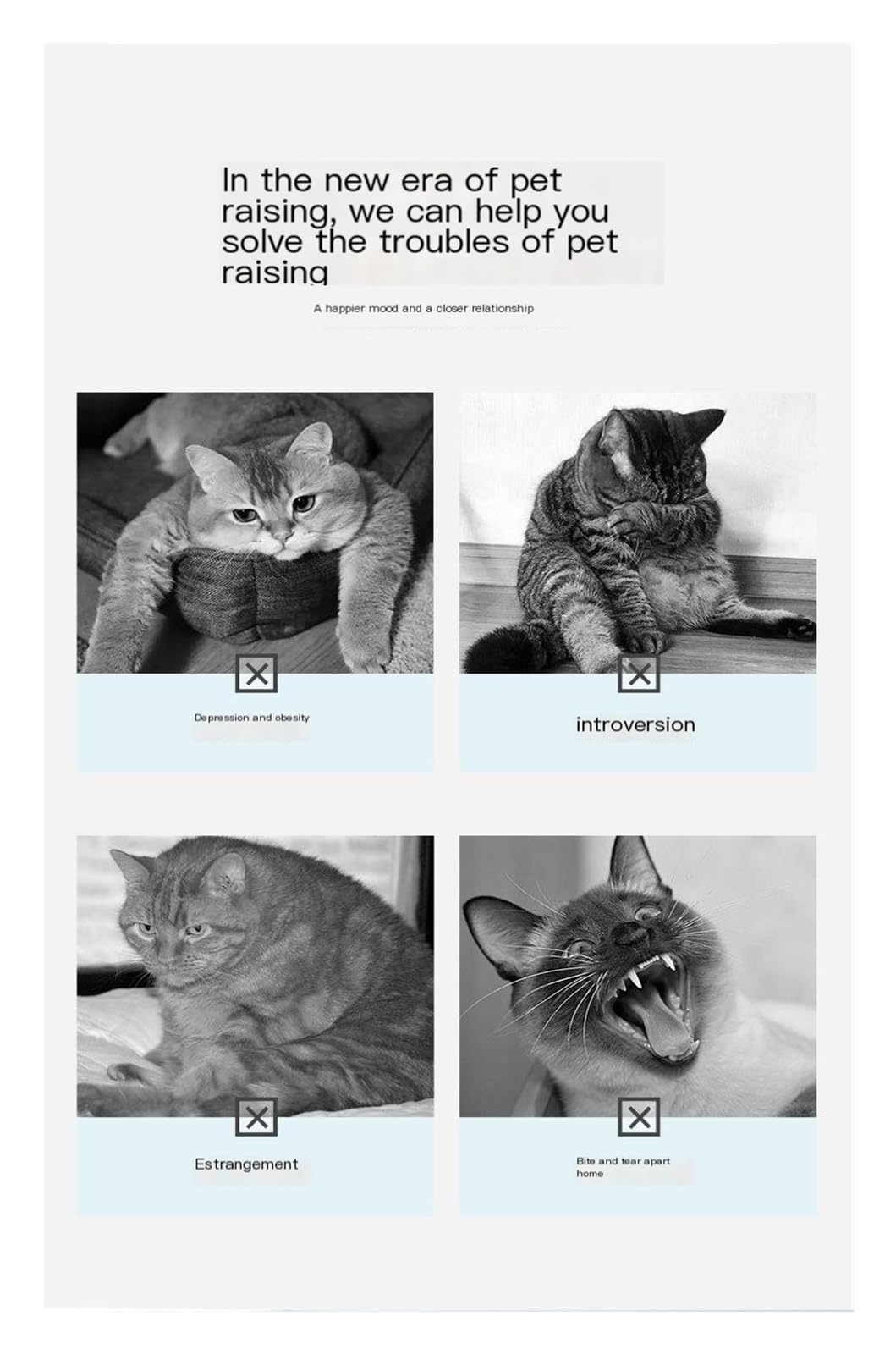 Jouets en peluche pour chats d'intérieur Simulation Moineau électrique Jouet interactif à suspendre avec ailes oscillantes Encourage l'exercice réduit