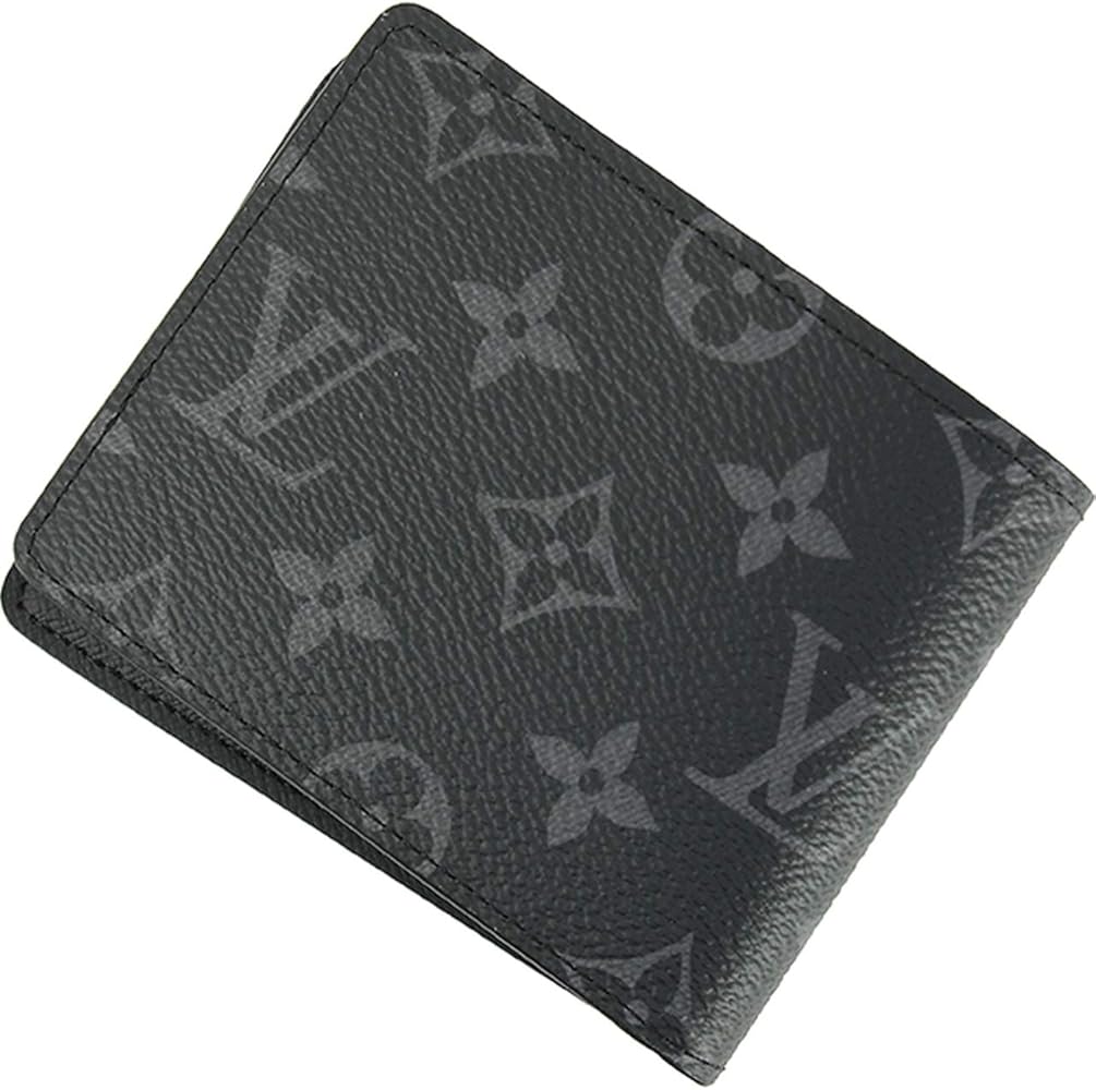 ルイヴィトン LOUIS VUITTON 二つ折り財布 モノグラム・エクリプス ポルトフォイユ・スレンダー M62294 コンパクト メンズ  正規箱付き RFID反応有 ブランド 新品 未使用品 15693 ヴィトン 財布 二つ折り ルイヴィトン マスキュリン ポルトフォイユ