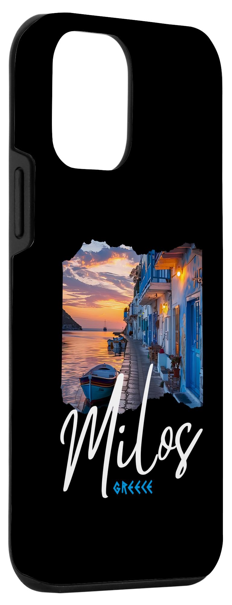 iPhone 12 mini Greece Milos Souvenir / Greece Milos Case - Image 3
