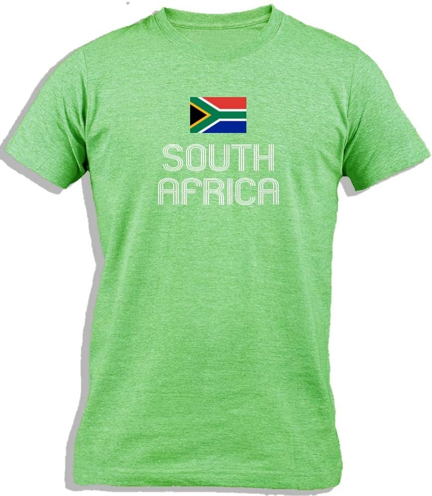 Ay Cabron™ South Africa With Flag | Flag Of South Africa Cotton T-Shirt For Kids