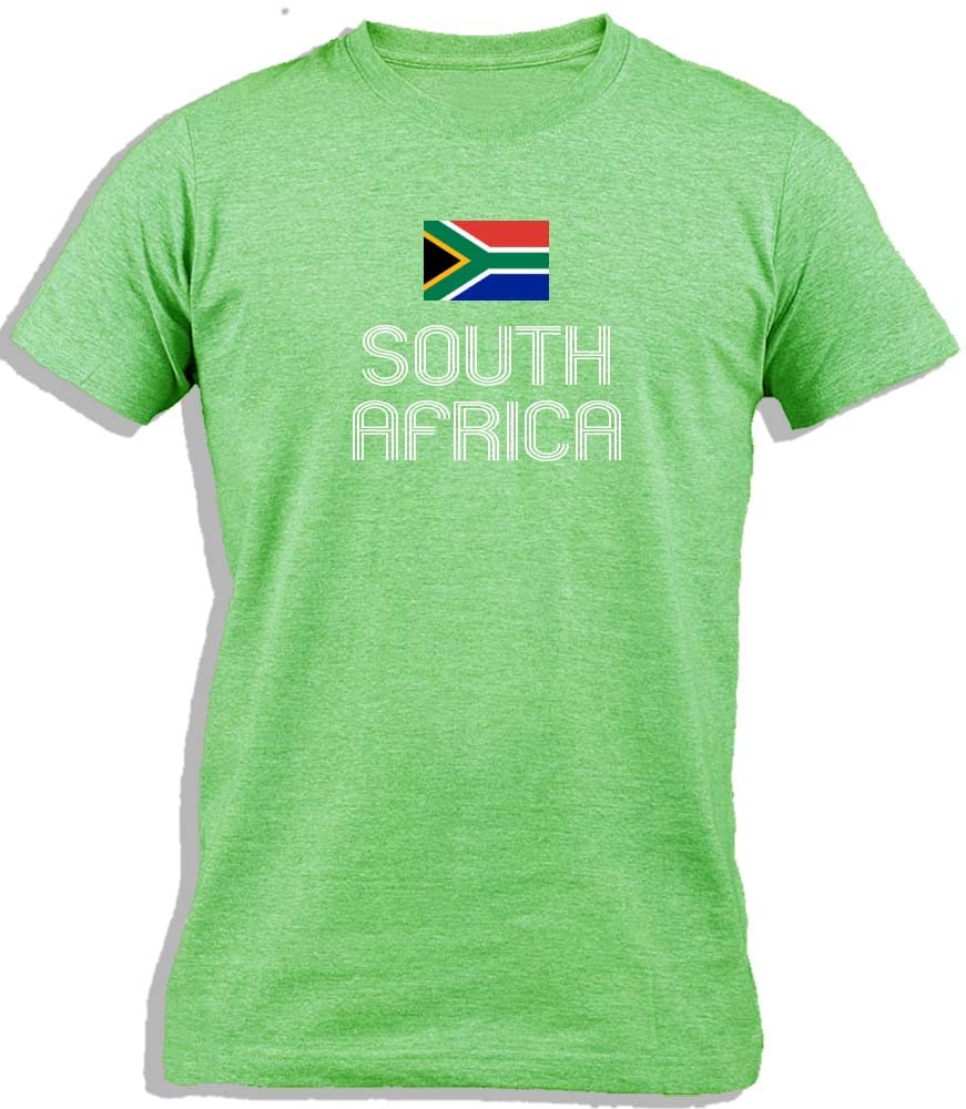 Ay Cabron™ South Africa With Flag | Flag Of South Africa Cotton T-Shirt For Kids