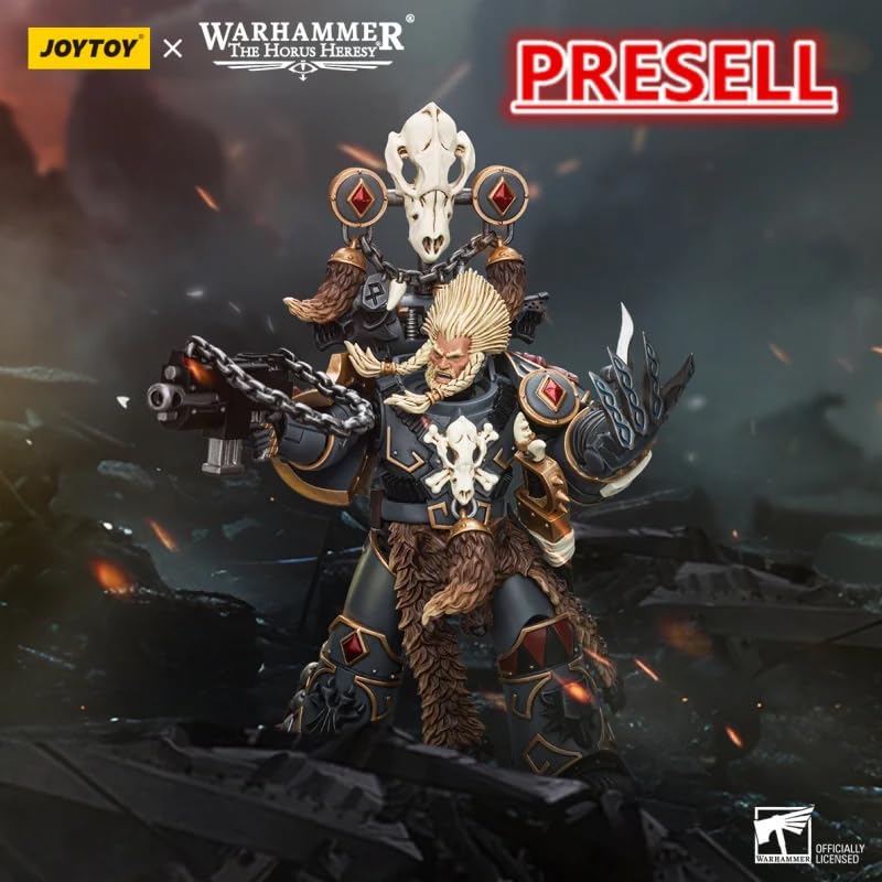 Warhammer 40K: Space Wolves Geigor Fell-Hand 1:18 Scale Action