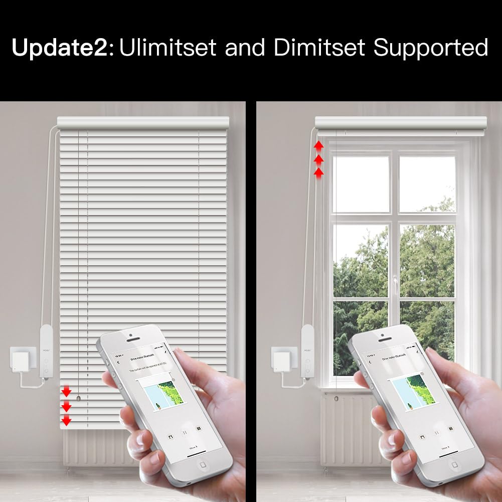 Smart DIY Motorized Roller Blinds/Shades Drive Motor Hub Tuya Life APP Alexa Home Voice Control