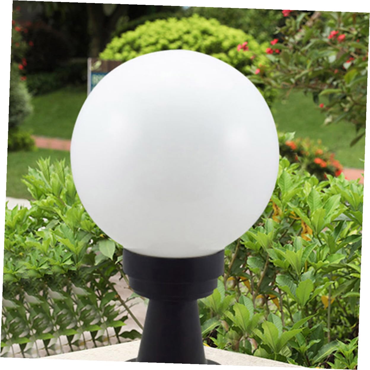 Abat-jour Boule Acrylique 250 Mm Remplaçant Globe Luminaire Extérieur Résistant Intempéries Éclairage Uniforme Jardin Patio