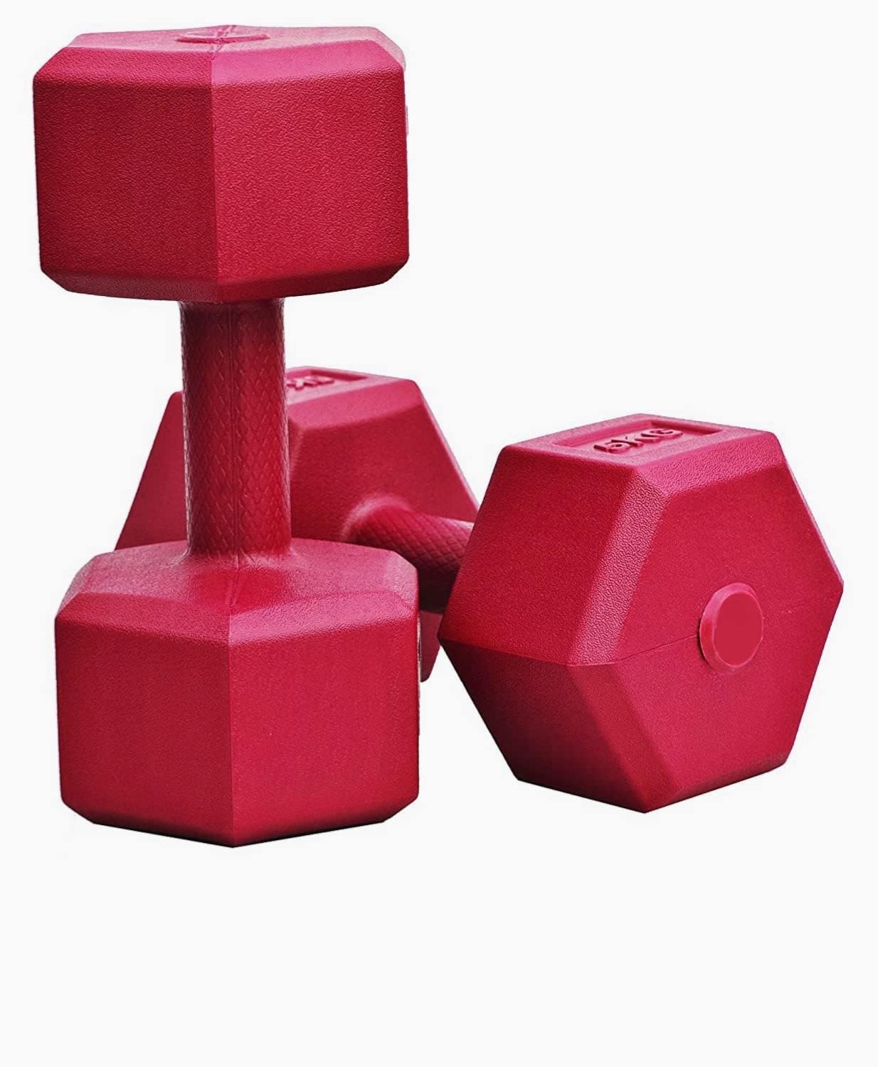 ARTINO 5Kg Pair Hexa PVC Dumbbells Set For Home Gym, Exercise & Fitness Dumbbell (Red) Fixed Weight Dumbbell (5kg X 2Pc) (B0D4R34L5R) Amazon Price History, Amazon Price Tracker