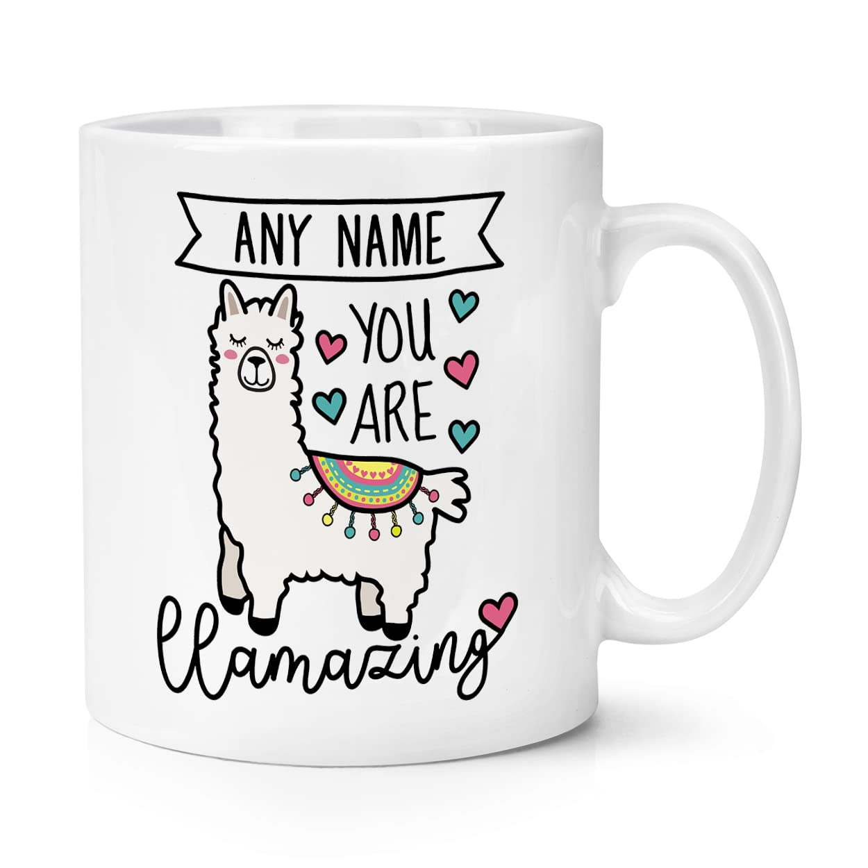 Personalised You are Llamazing Llama 10oz Mug Cup