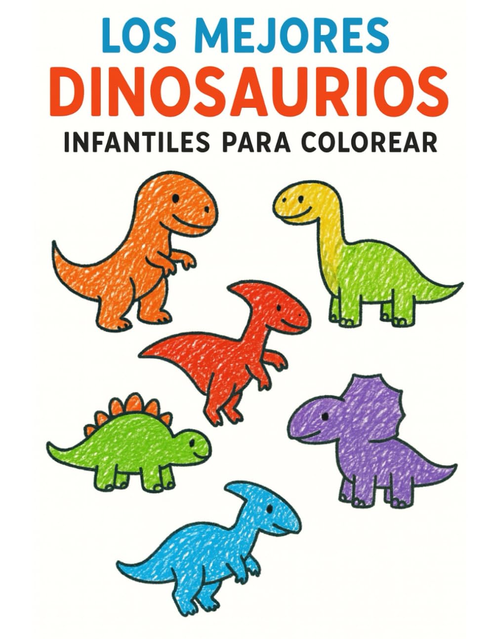 Los mejores dinosaurios infantiles para colorear