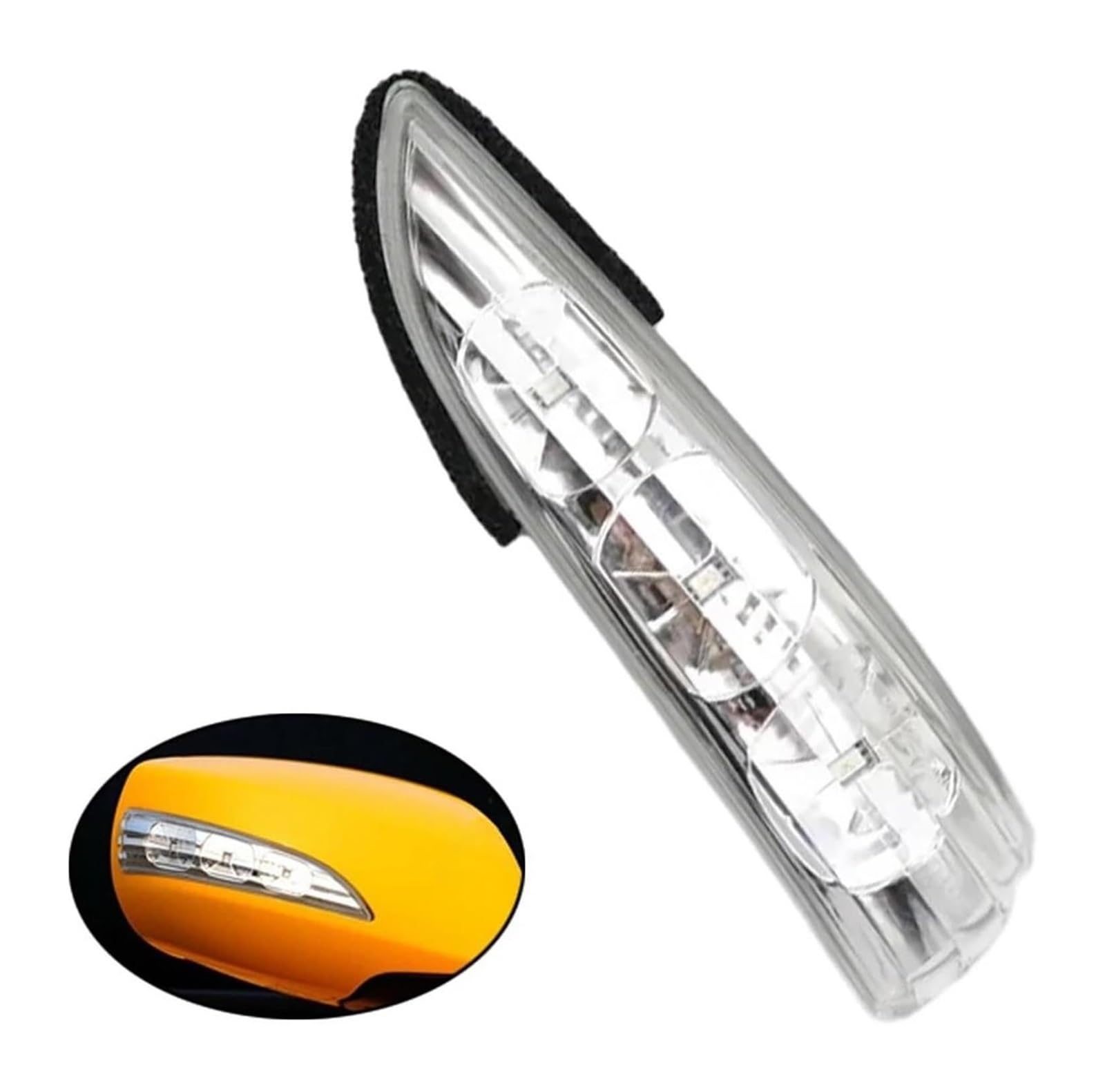 Wskaźnik lusterka bocznego do Hyundai dla Genesis Coupe 2009-2014 87614 2M000 Wing Mirror Indicator Light Car Side Door Turn Signal Lampy wsteczne