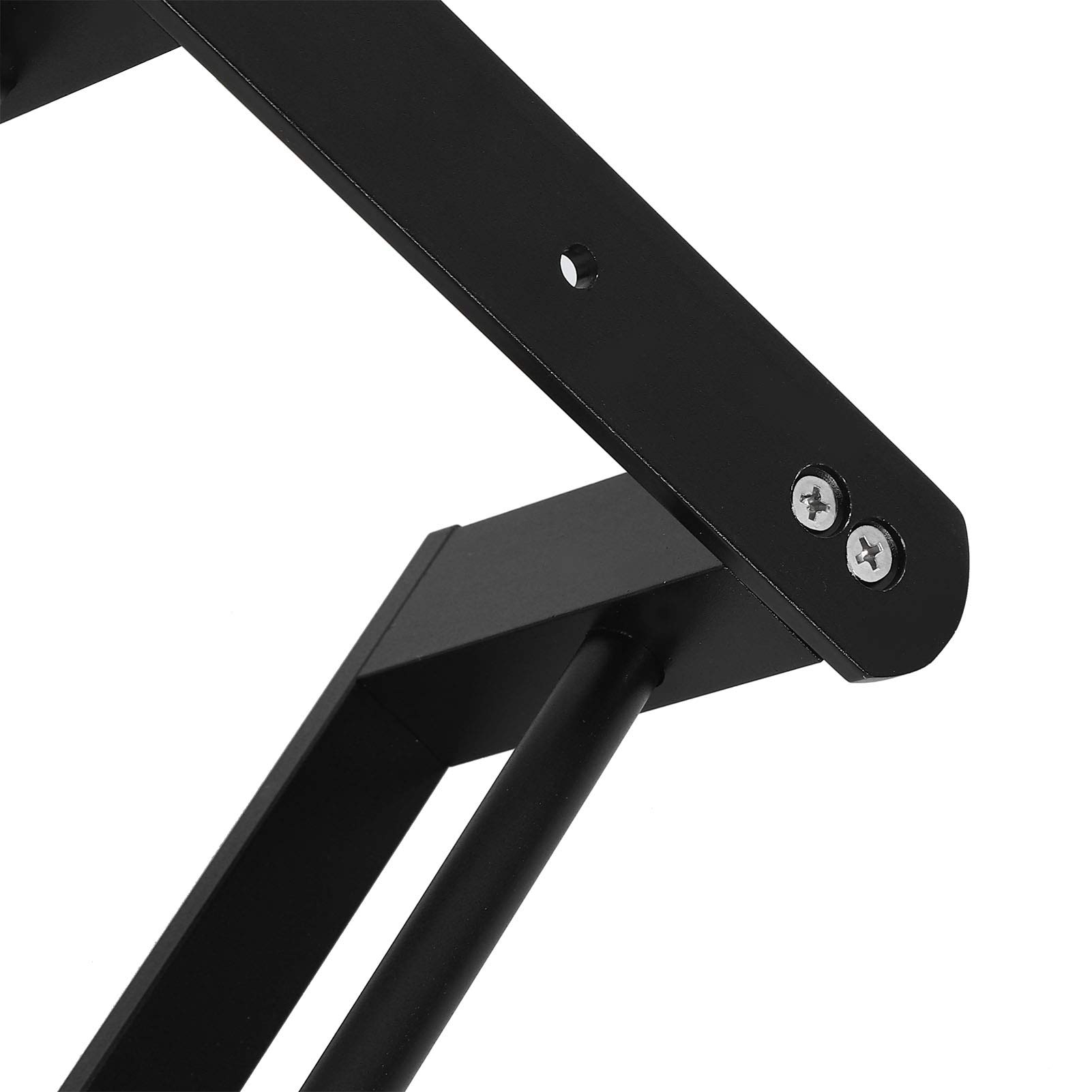 Handtuchhalter, Space-Aluminium-Handtuchhalter, 3-stufige Badezimmer-Hardware Zur Wandmontage, Oxidiertes Schwarzes Finish, 55 Pfund Belastbar, Regal und Hängestangen für Badezimmer, Küche,