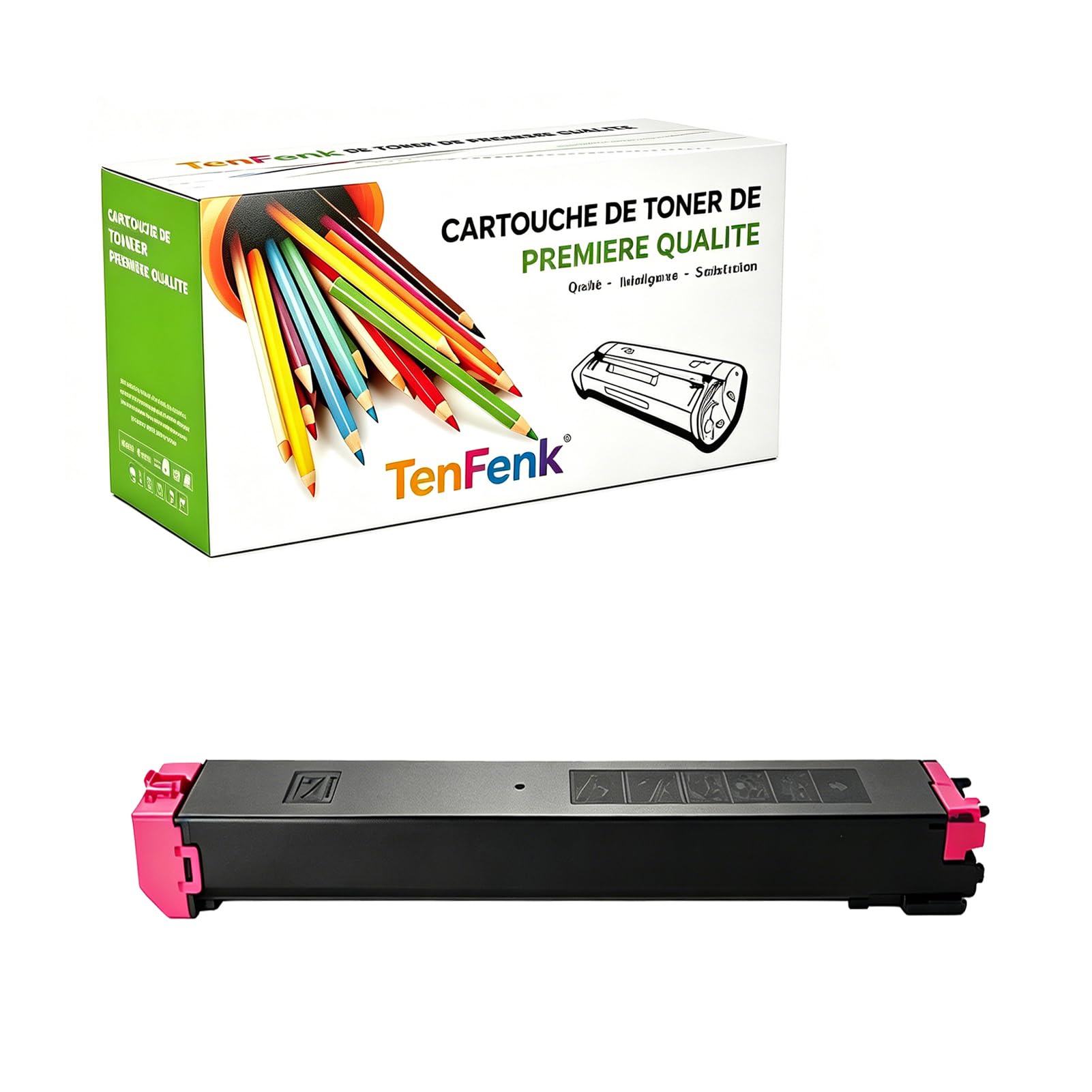 Toner Sharp BP-GT20 magenta de remplacement haute précision BP-20C25 - 7