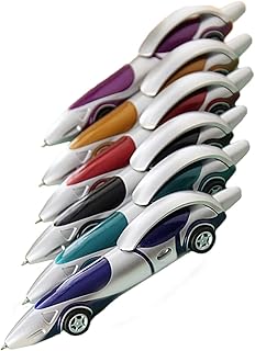 ボールペン 0.5mm 文房具 おもしろペン 雑貨 ノベルティ グッズ プレゼント 個包装 ミニカー 車 94 5本セット