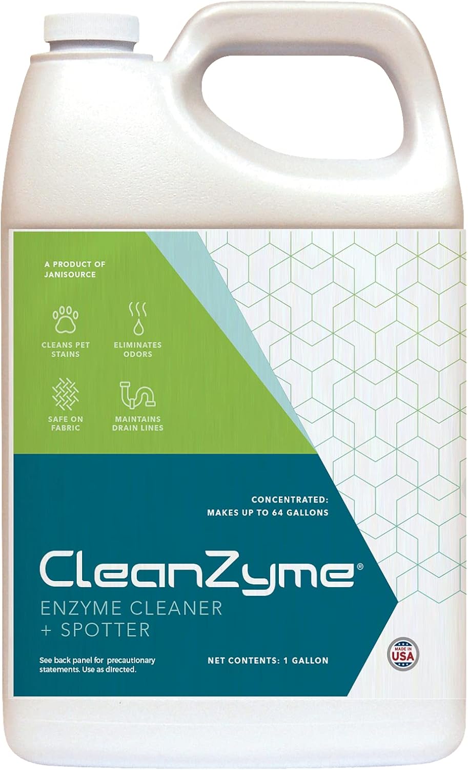 CleanZyme - Enzyme Cleaner, Spotter & Odor Remover - Case of 4 Gallons…
