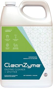 Cleanzyme Enzyme Cleaner, Pet Odor & Urine Remover - 1 Gallon