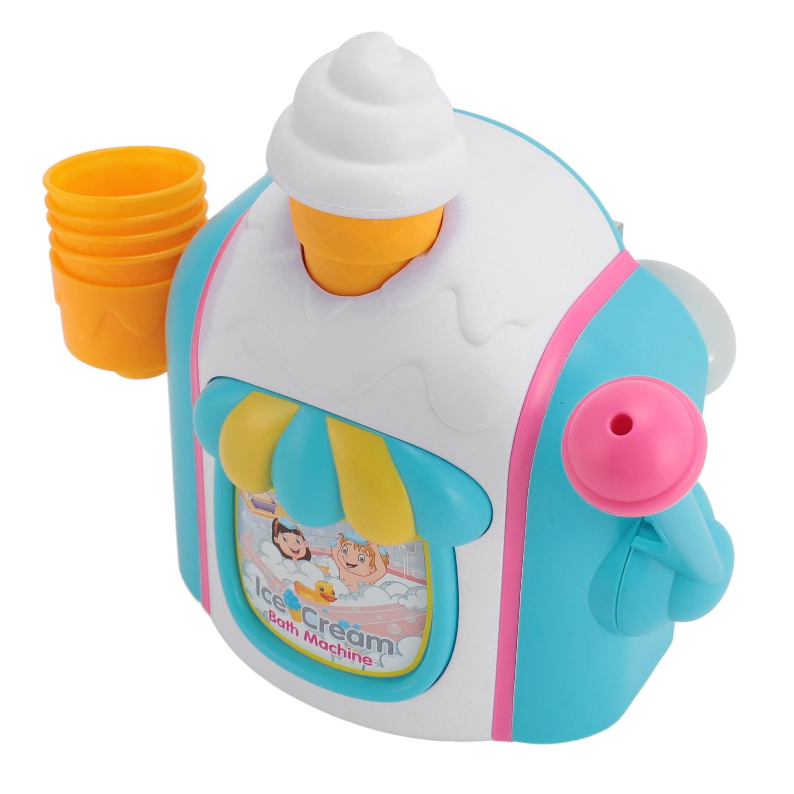 Sorandy Toddler Bath Toys, Bath Ice Cream Toy, Bubble Maker for Kids, Fun Bathtub Time Foaming Play Toys, Ideal for 3-8 Years Old Girls Boys, Birthday Gift & Holiday — view 2