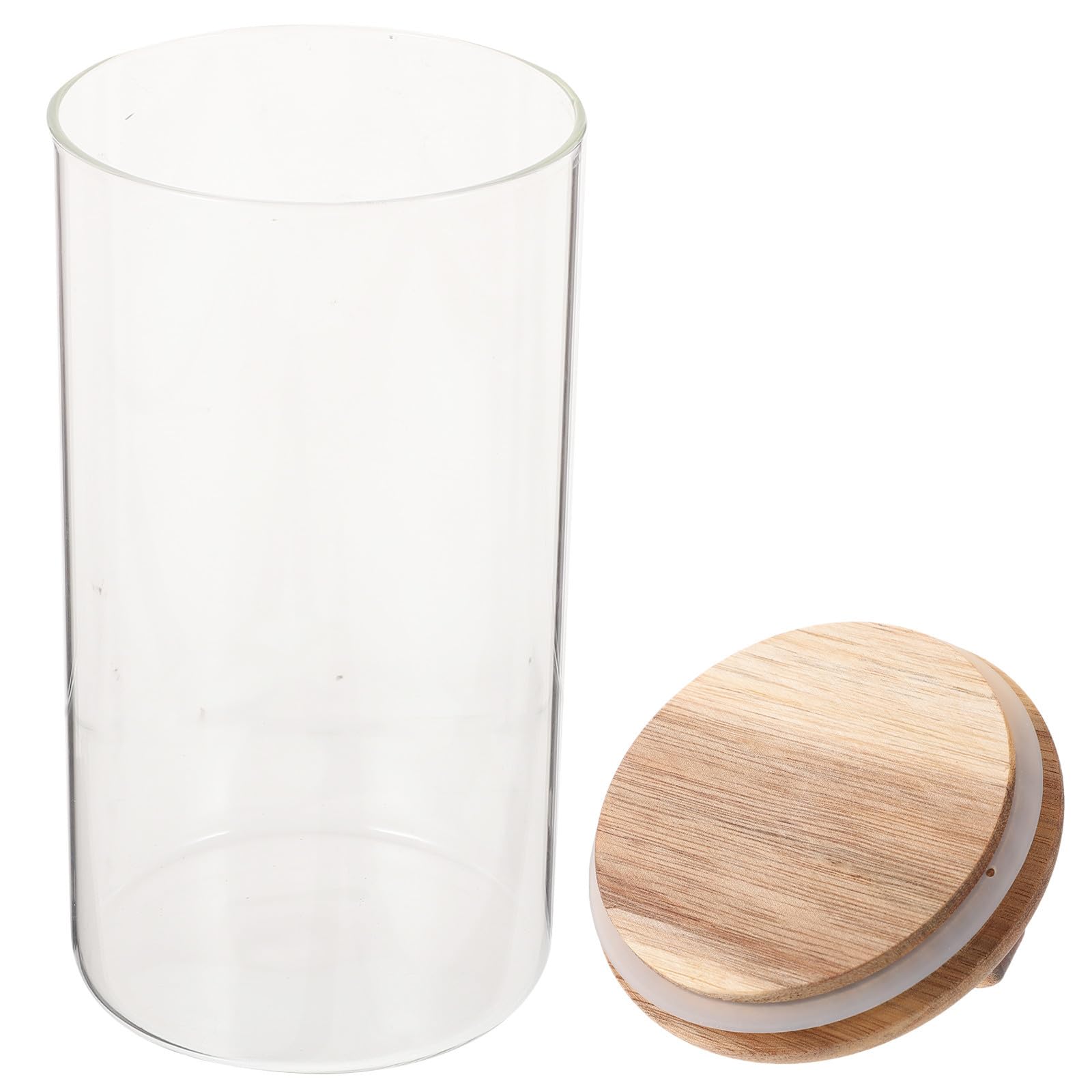 Recipiente de vidrio de 1200ml para café ideal para desayunos en el hogar