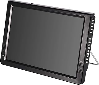 Televisão digital de 12 polegadas, reprodutor de vídeo HD 1080p, com sintonizador de alta sensibilidade, fácil e conveniente de usar (regulamentos dos EUA)