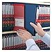 Smead End Tab Classification Folder, Letter, 6-Section, Dk Blue, 10/BX (26784)